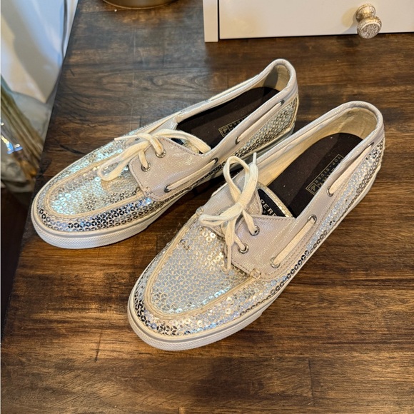 Sequin women’s sperrys - Picture 3 of 7